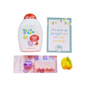 Baby Bathtime Gift Box | Newborn Bath Time Essentials