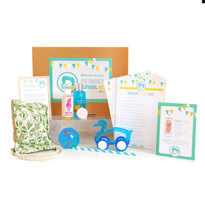 Items in the third trimester pregnancy gift box